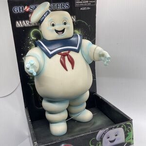 Ghostbusters Stay Puft Marshmallow Man Bank Rare Vintage New in Box